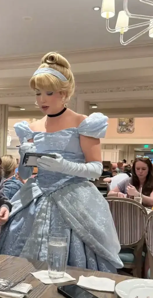 Cinderella at 1900 Park Faire, Disney World
