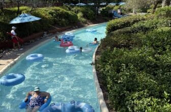 Blizzard Beach Lazy river at Disney World