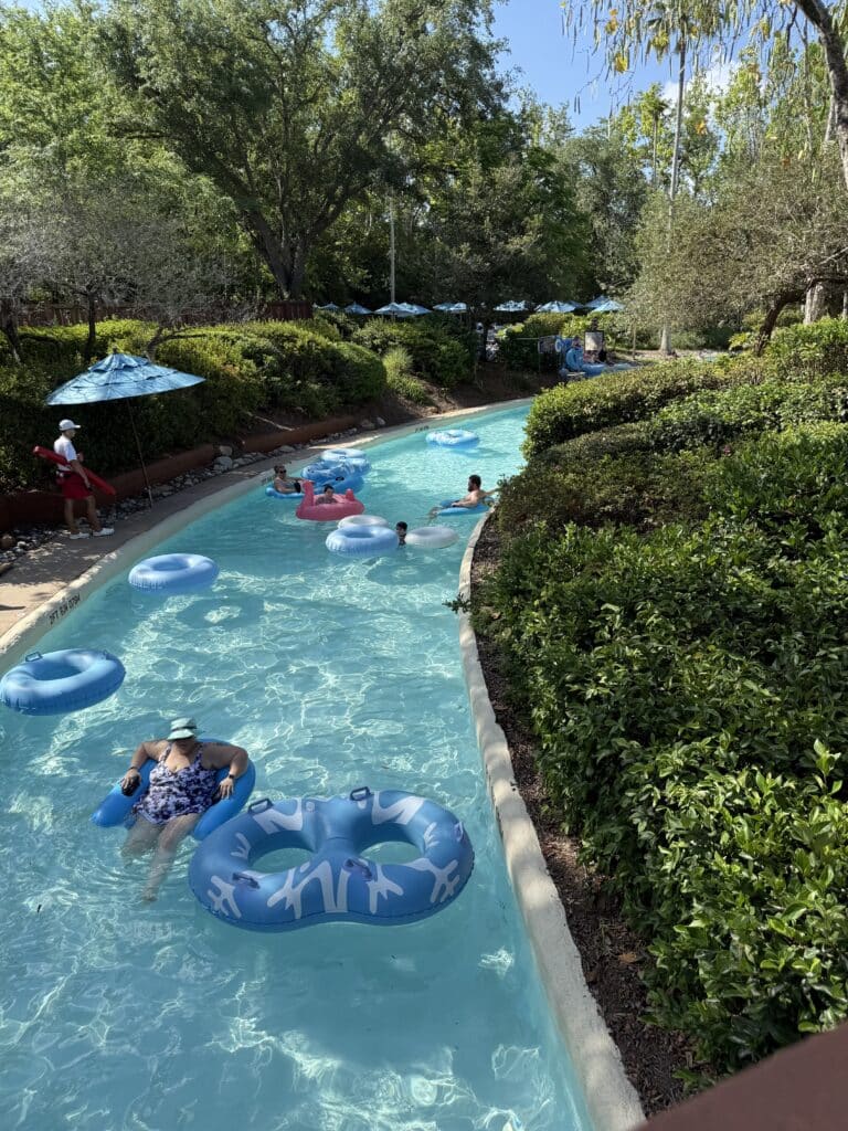 Blizzard Beach Lazy river at Disney World