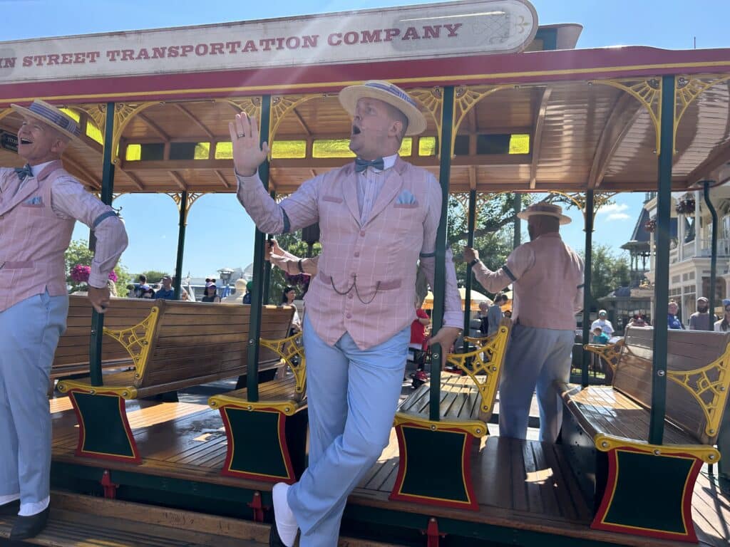 Dapper Dan's on Main Street in Disney World's Magic Kingdom