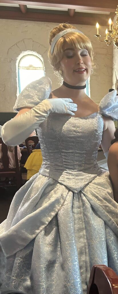 Akershus Royal Banquet Hall Review: Princess Dining at Epcot 4 Cinderella at Akershus Royal Banquet