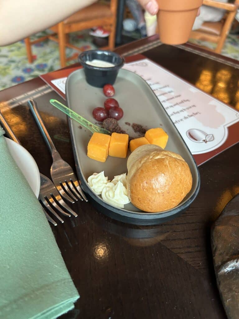 Appetizers at Storybook Dining