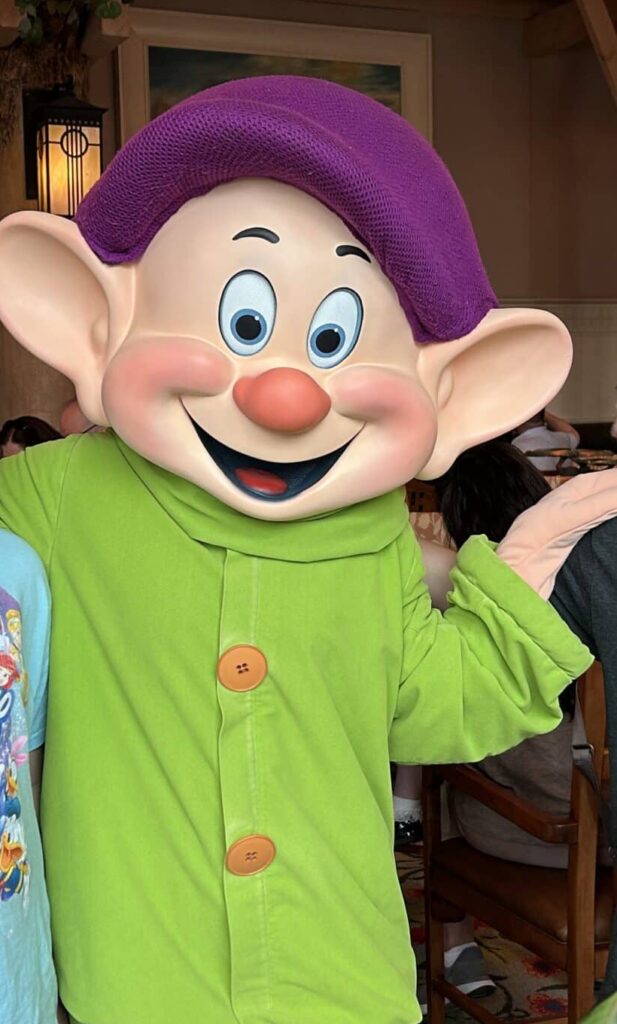 meet characters at Storybook Dining at Artist Point