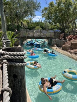 Lazy River at Typhoon Lagoon at Disney World